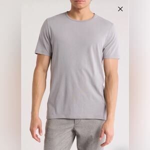 Robert Barakett Kentville Short Sleeve T-Shirt Gray Size Large